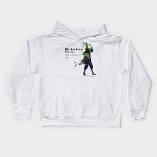 Black Lives Matter with Blank, the Android Kids Hoodie